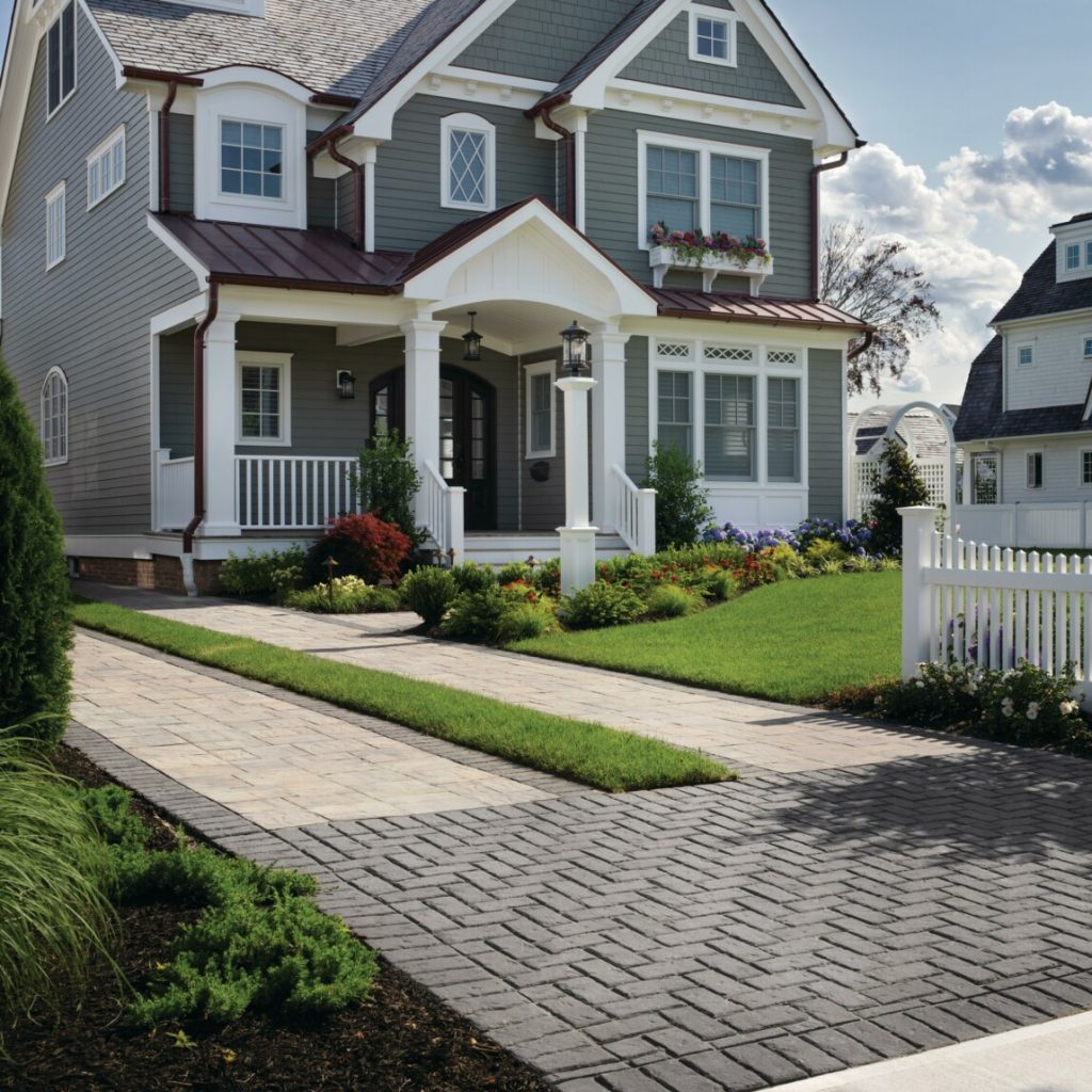 Residential and commercial hardscape projects in New Jersey for Belgard.
