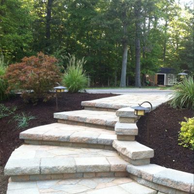 Stone Paver Steps in Kingsport, TN